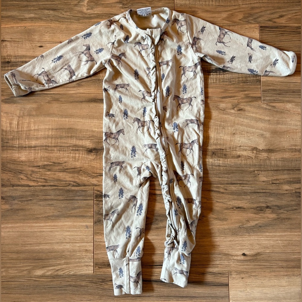Baby Girl Horse Pajamas